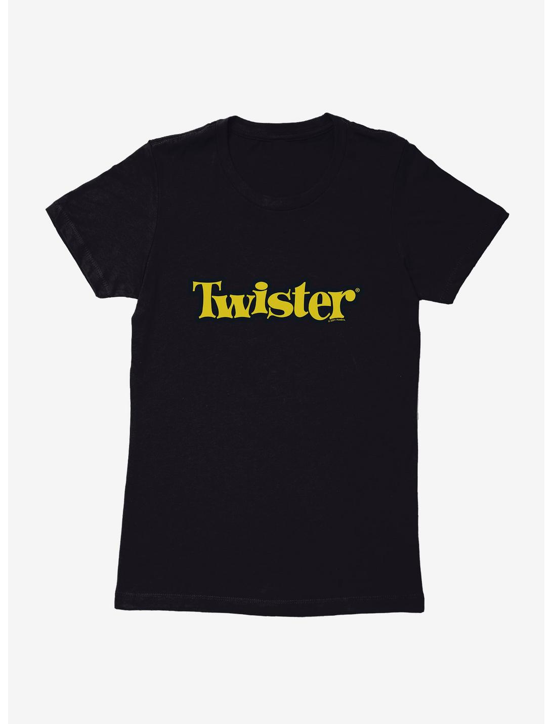Twister Board Game Yellow With Black Outline Logo Womens T-Shirt, , hi-res