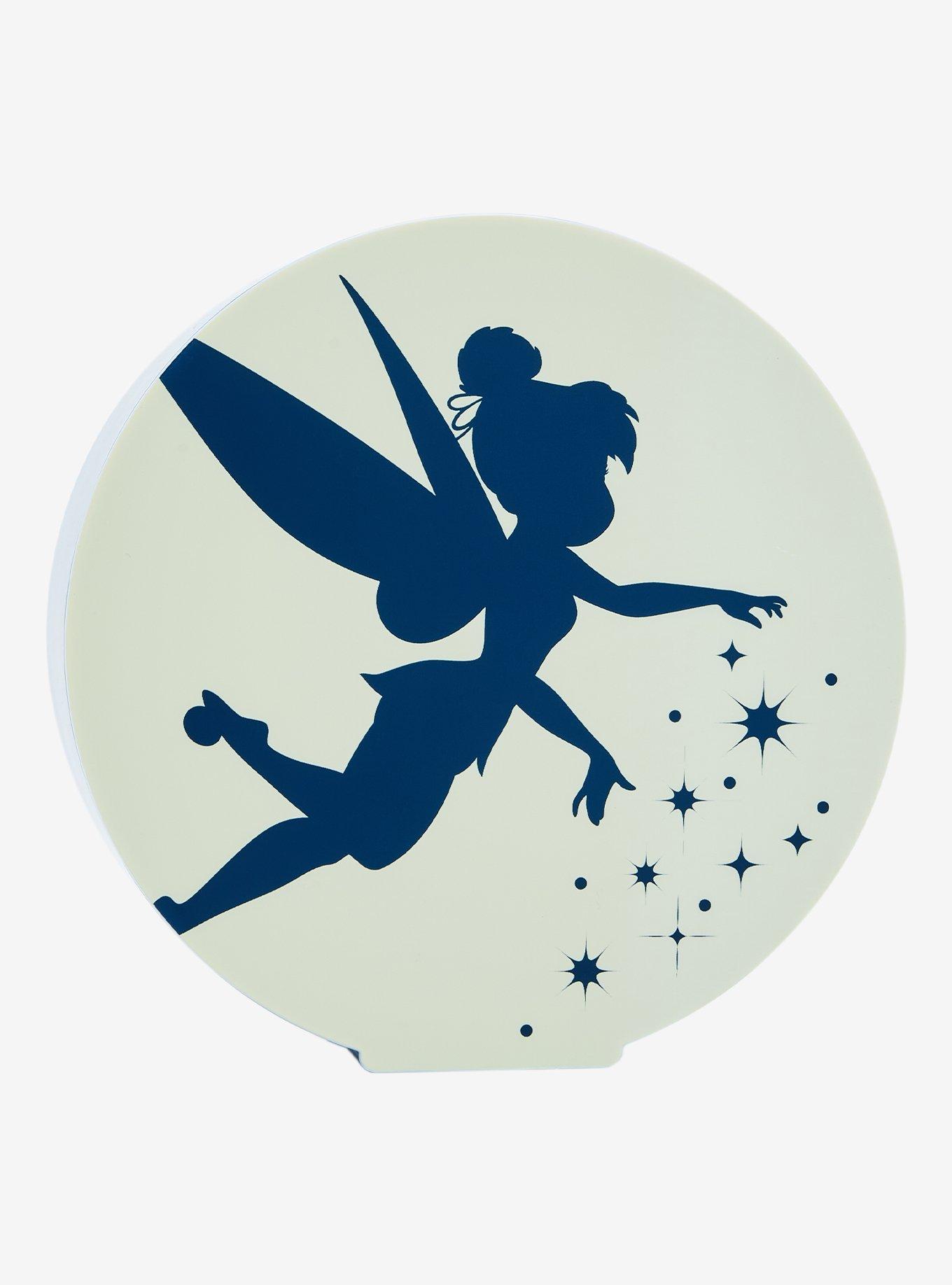 tinkerbell flying silhouette printable