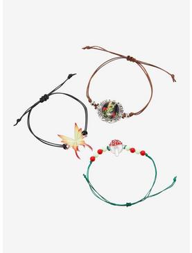 Fairies By Trick Mushroom Cameo Cord Bracelet Set, , hi-res
