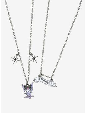 Kuromi Crystal Ball Nameplate Necklace Set, , hi-res