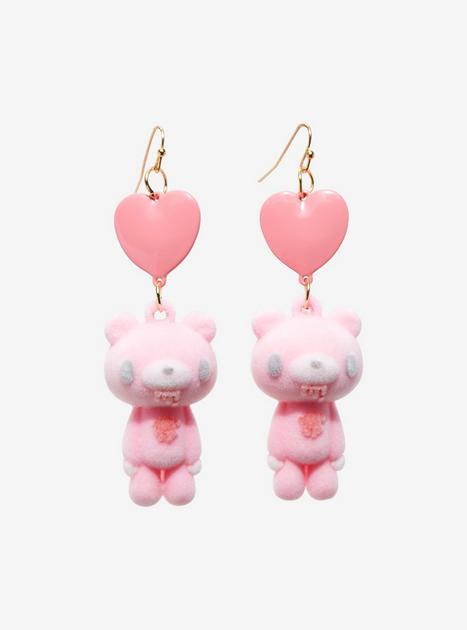 Candy Heart Sticker Earrings - Fun Stuff Toys