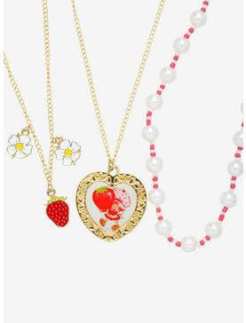 Strawberry Shortcake Heart Bead Necklace Set, , hi-res