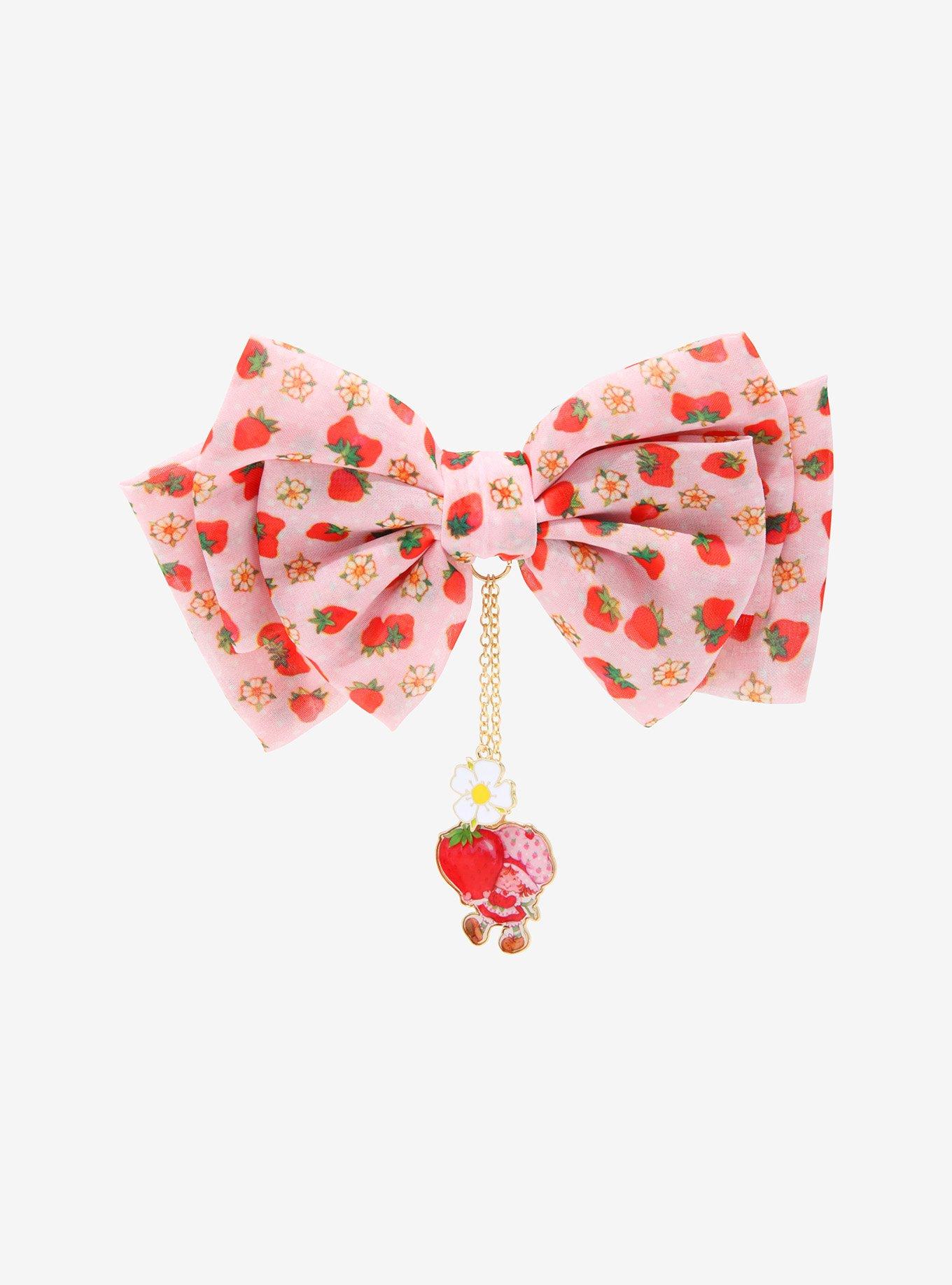 Custom Strawberry Shortcake Clay Bow – Bub&Bow