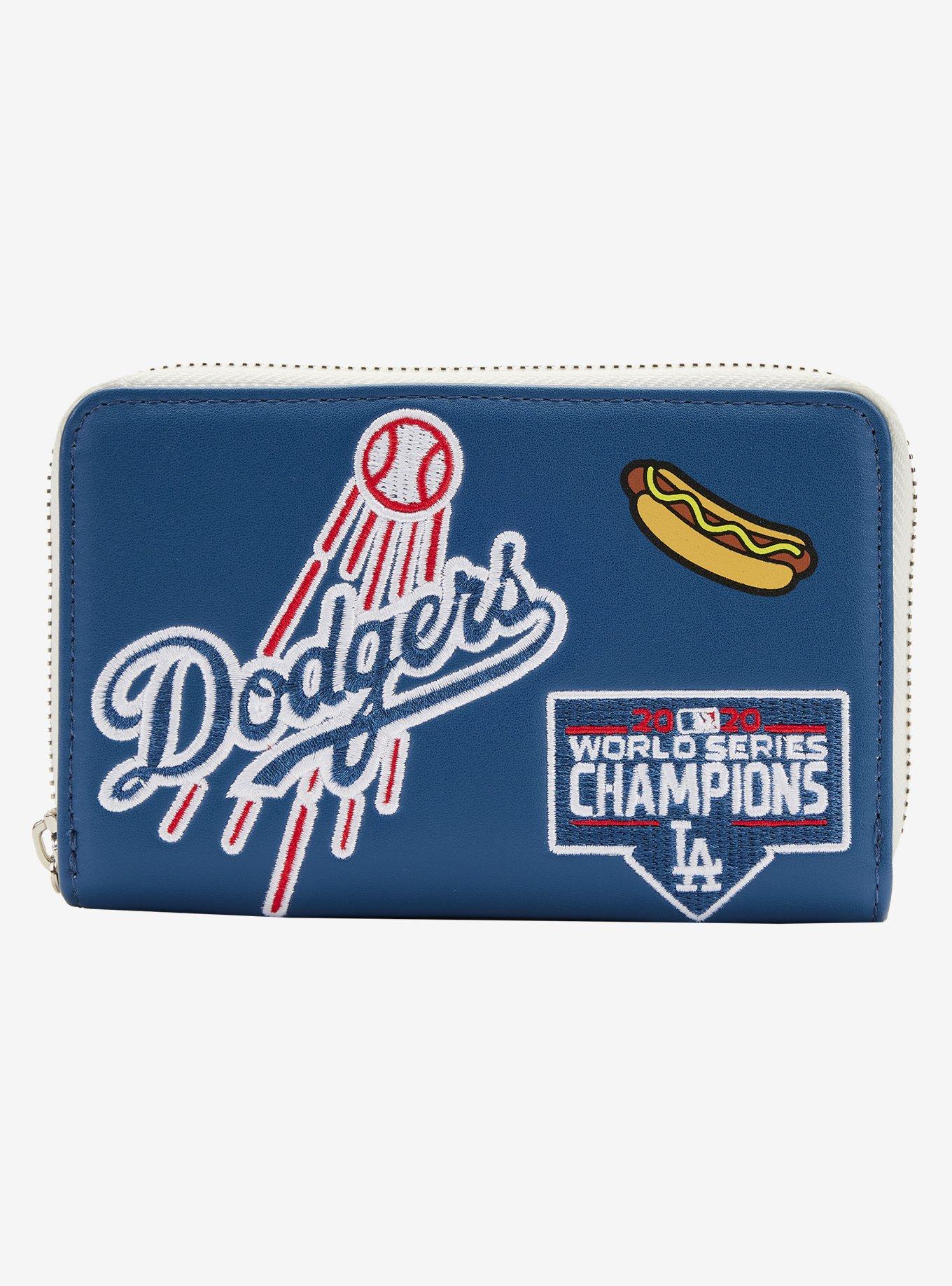 Loungefly MLB Los Angeles Dodgers World Series Champions Zipper Wallet Her Universe