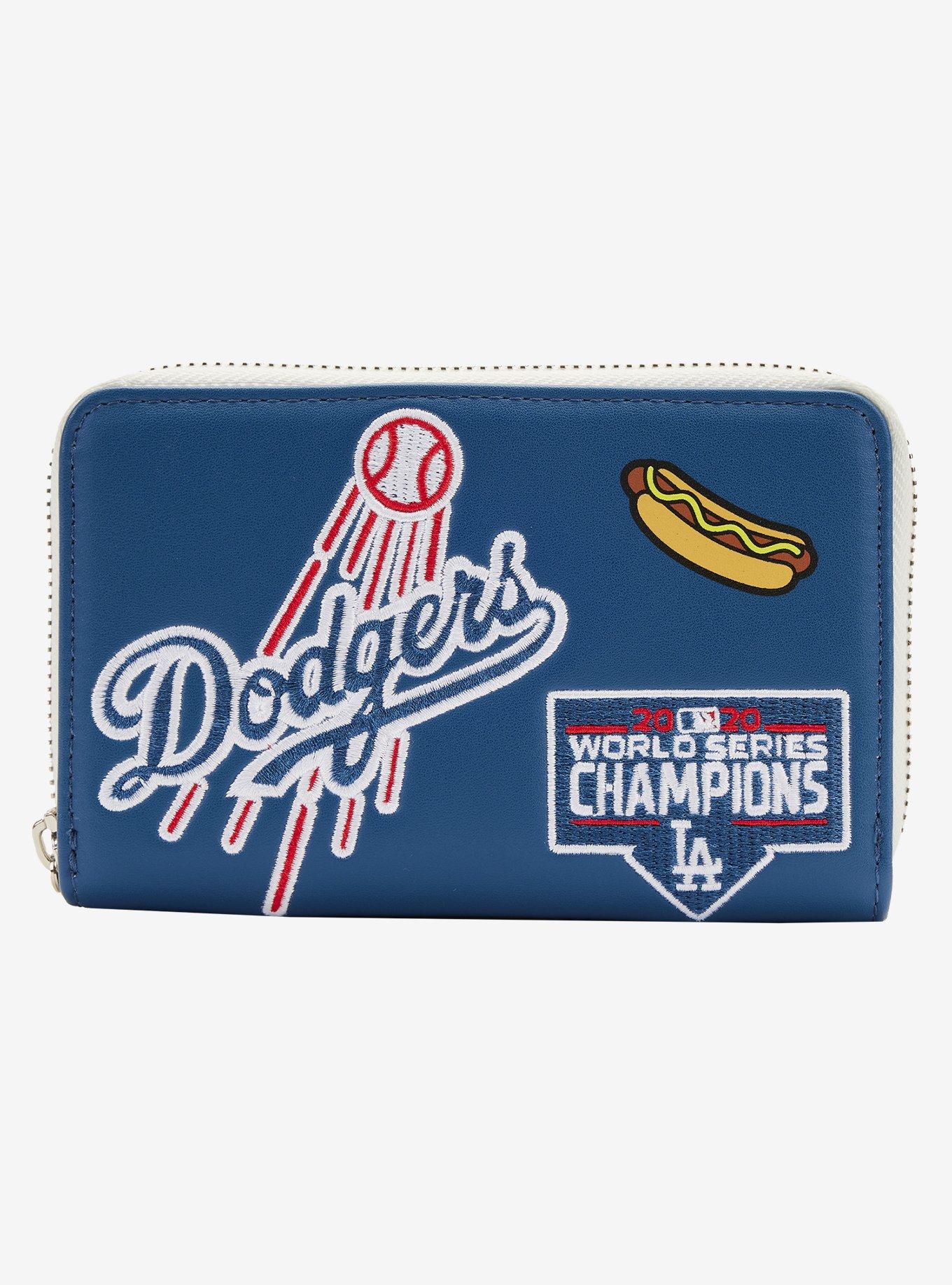 LOUNGEFLY MLB LOS ANGELES DODGERS CROSSBODY BAG