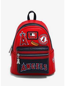 Loungefly MLB LA Angels Patches Mini Backpack, , hi-res