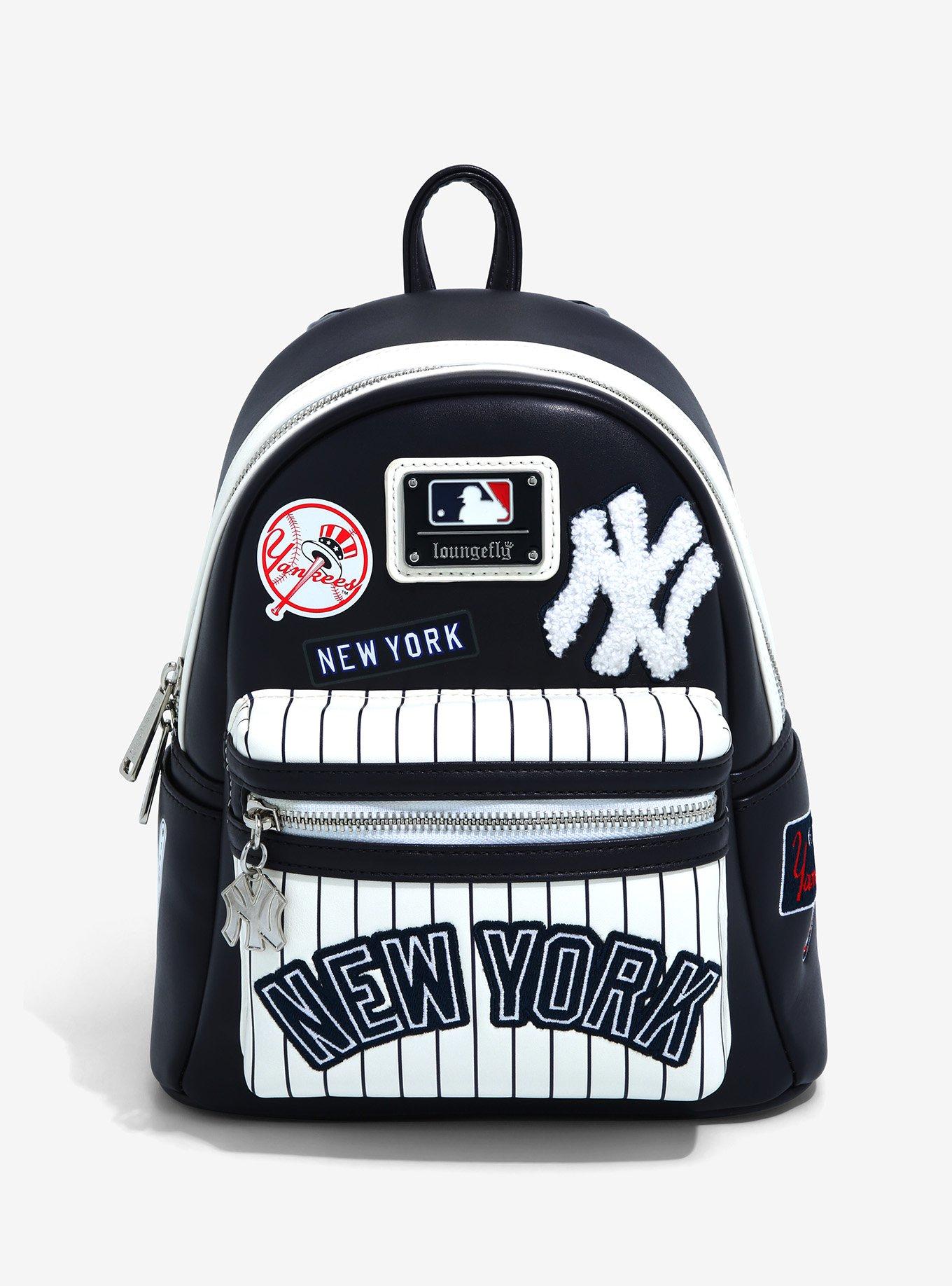 Loungefly MLB NY Yankees Patches Mini Backpack