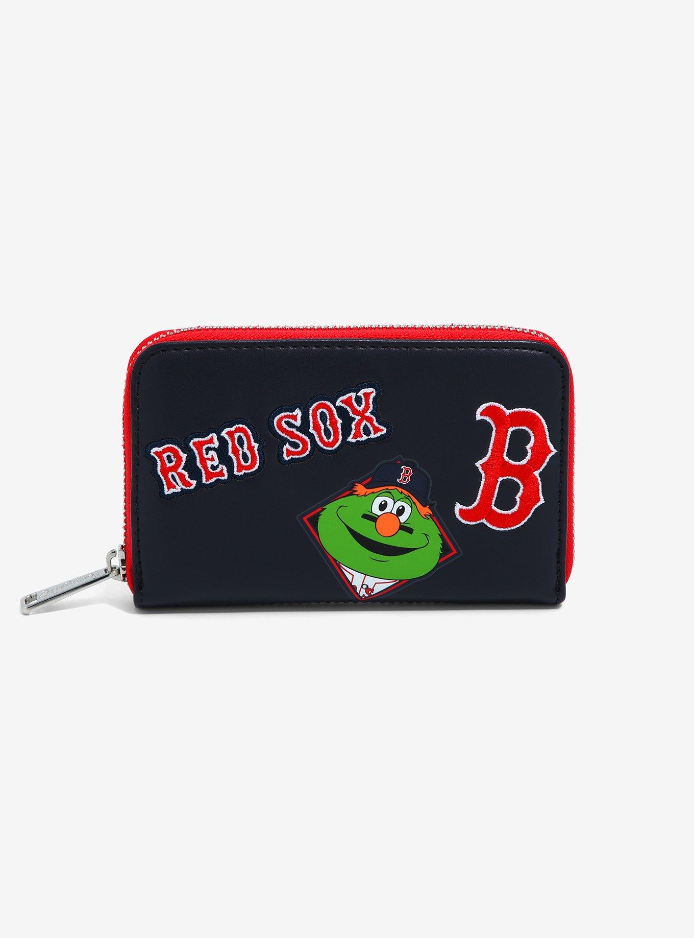 Loungefly MLB Red Sox Patches Zipper Wallet, , hi-res