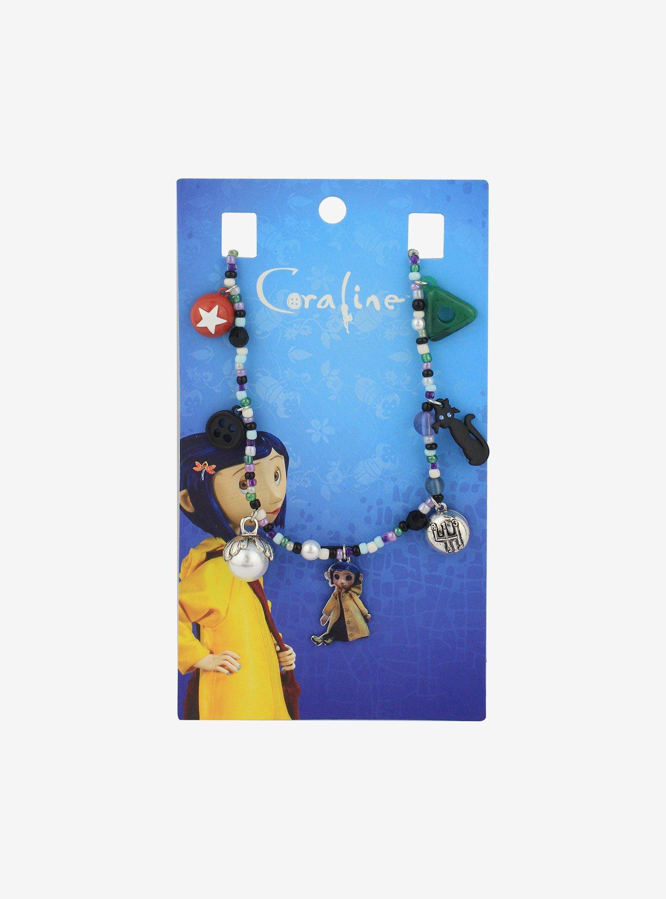 Coraline Charms Beaded Necklace, , hi-res