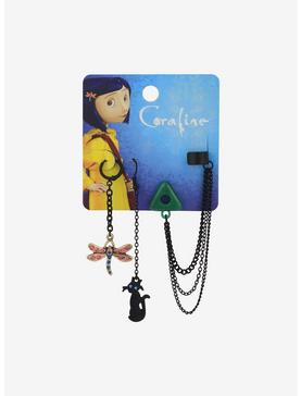 Coraline Icons Cuff Earring Set, , hi-res