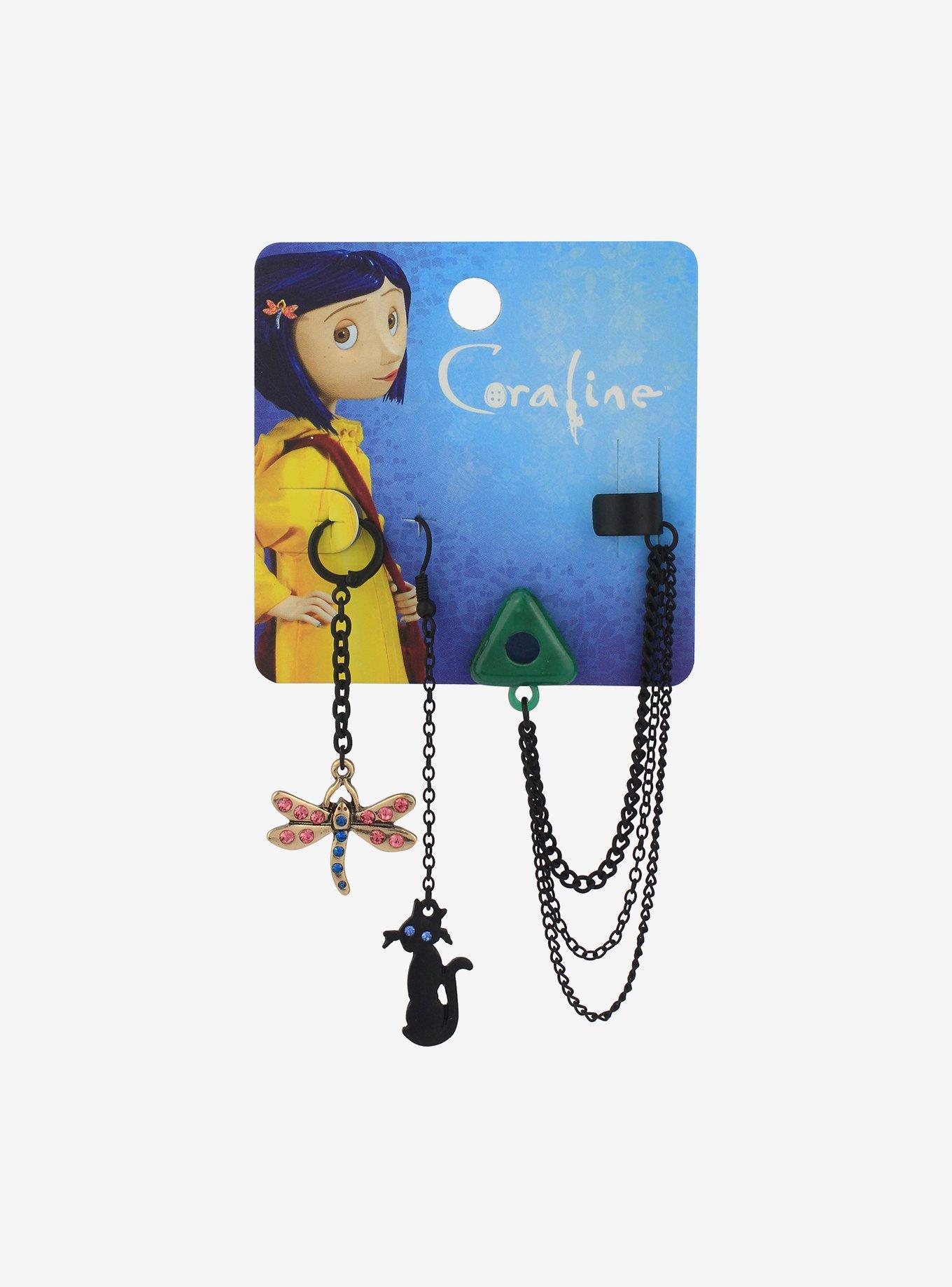 Coraline Icons Cuff Earring Set, , hi-res