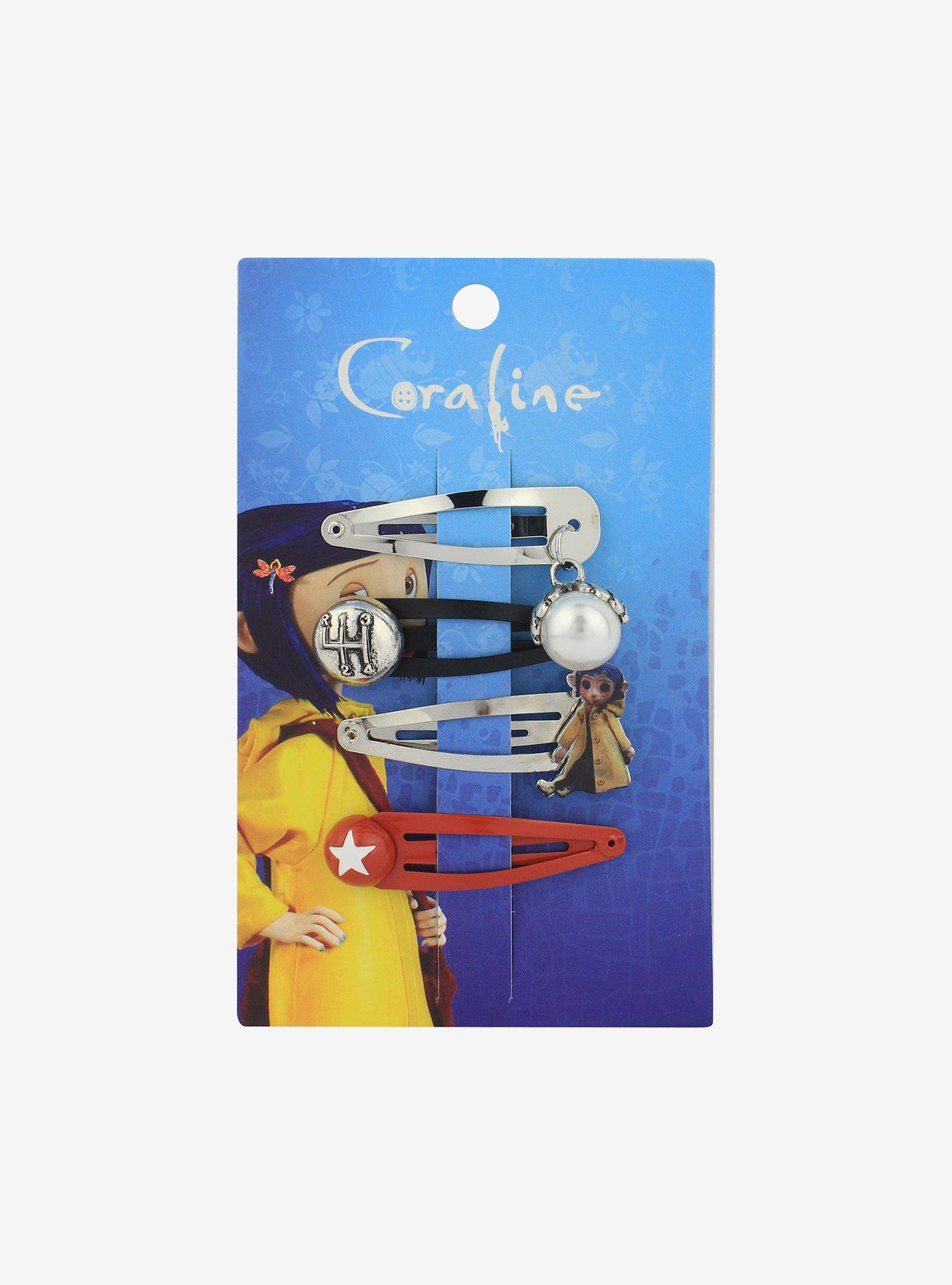 Coraline Charms Hair Clip Set, , hi-res