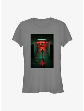 Stranger Things Lab Poster Girl's T-Shirt, CHARCOAL, hi-res