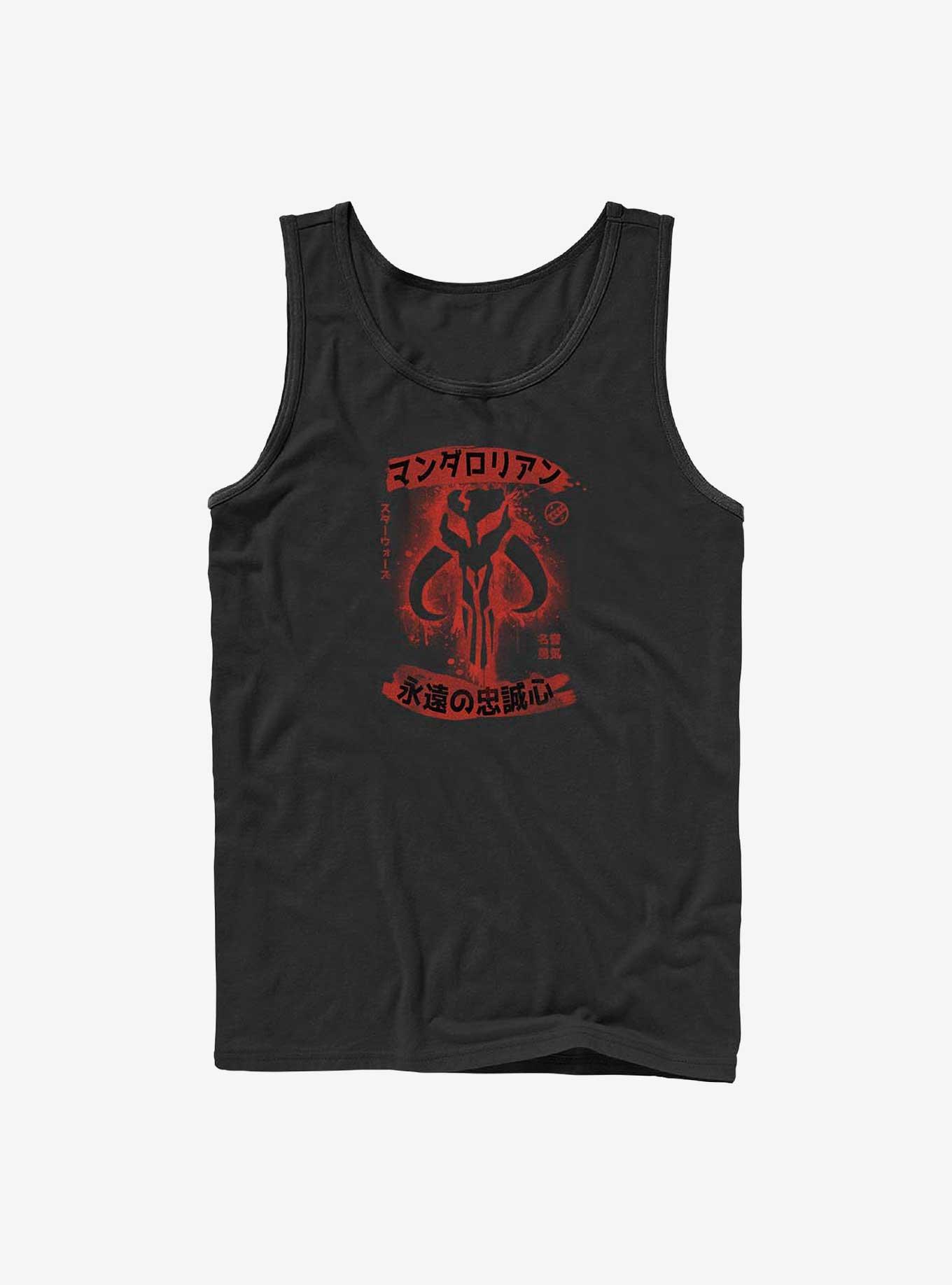 Star Wars Kanji Splatter Tank, BLACK, hi-res