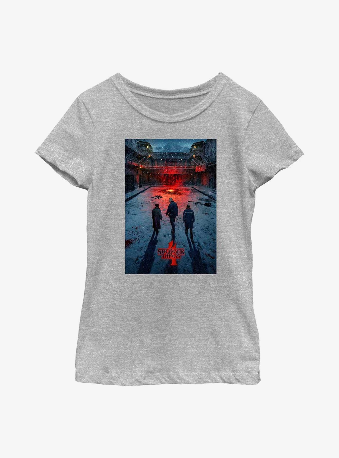 Stranger Things Russia Poster Youth Girls T-Shirt, , hi-res