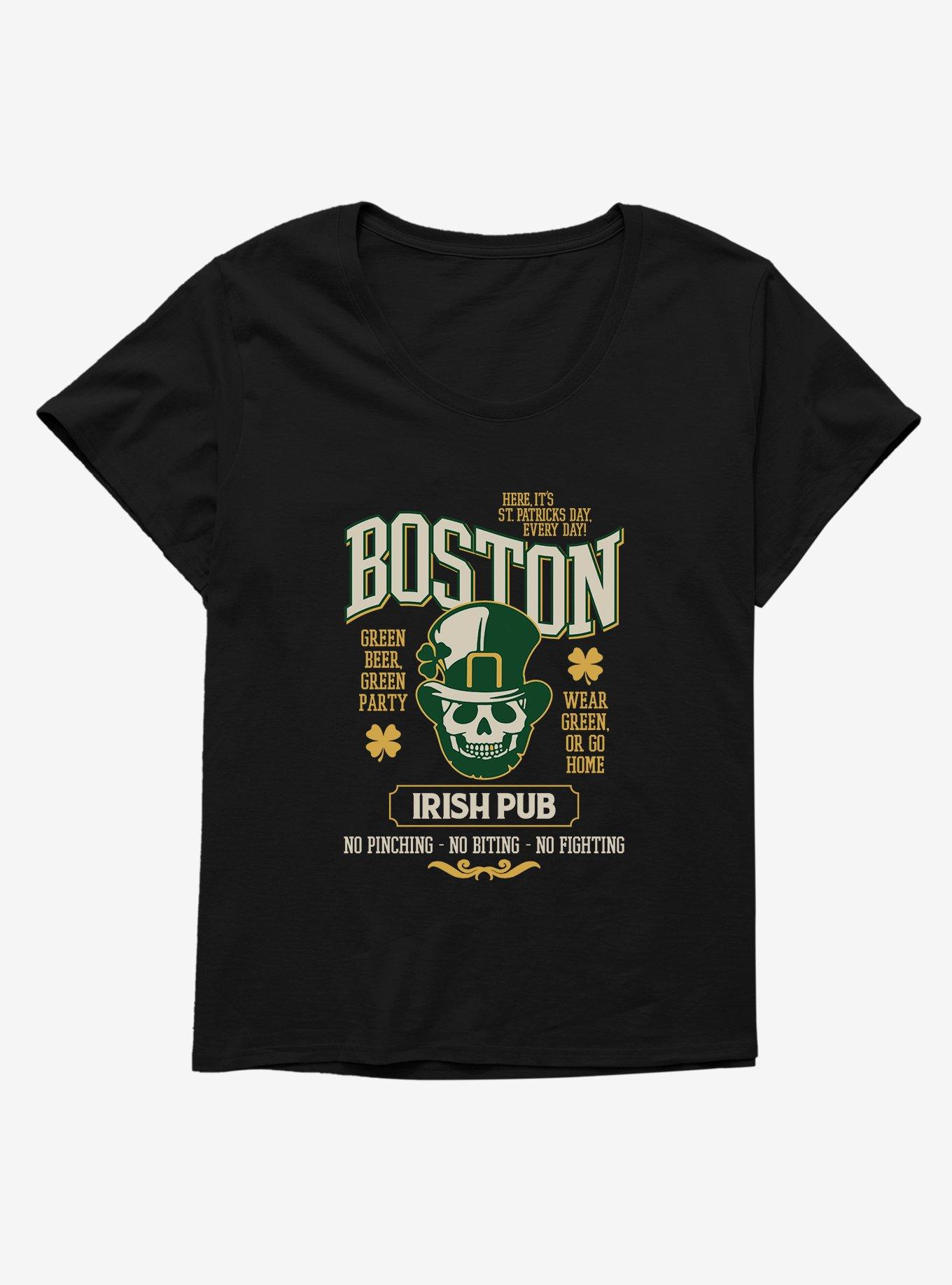 St. Patty's Boston Irish Pub Girls T-Shirt Plus
