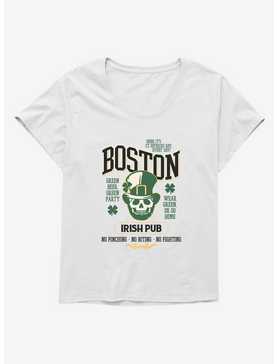 St. Patty's Boston Irish Pub Girls T-Shirt Plus Size, , hi-res