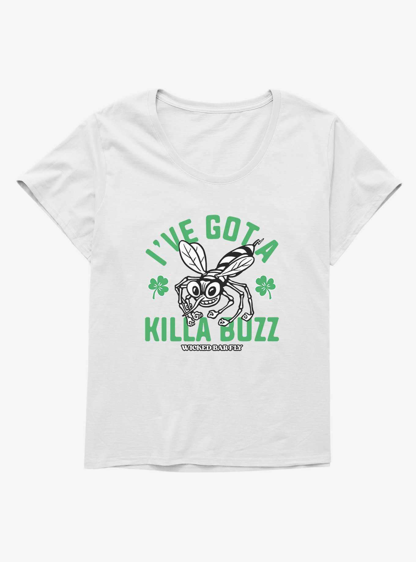 St. Patty's I've Got A Killa Buzz Girls T-Shirt Plus Size, , hi-res