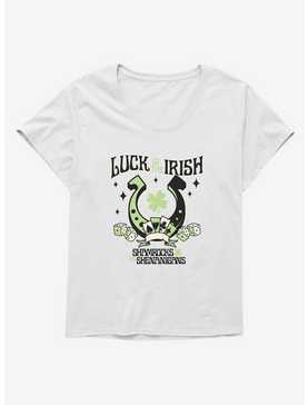 St. Patty's Luck Of The Irish Girls T-Shirt Plus Size, , hi-res