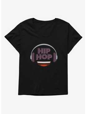 Emoji Hip Hop Girls T-Shirt Plus Size, , hi-res