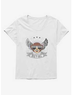 Emoji Rock 'n' Roll Monkey Girls T-Shirt Plus Size, , hi-res