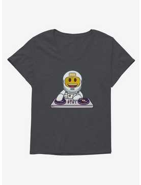 Emoji Space DJ Girls T-Shirt Plus Size, , hi-res