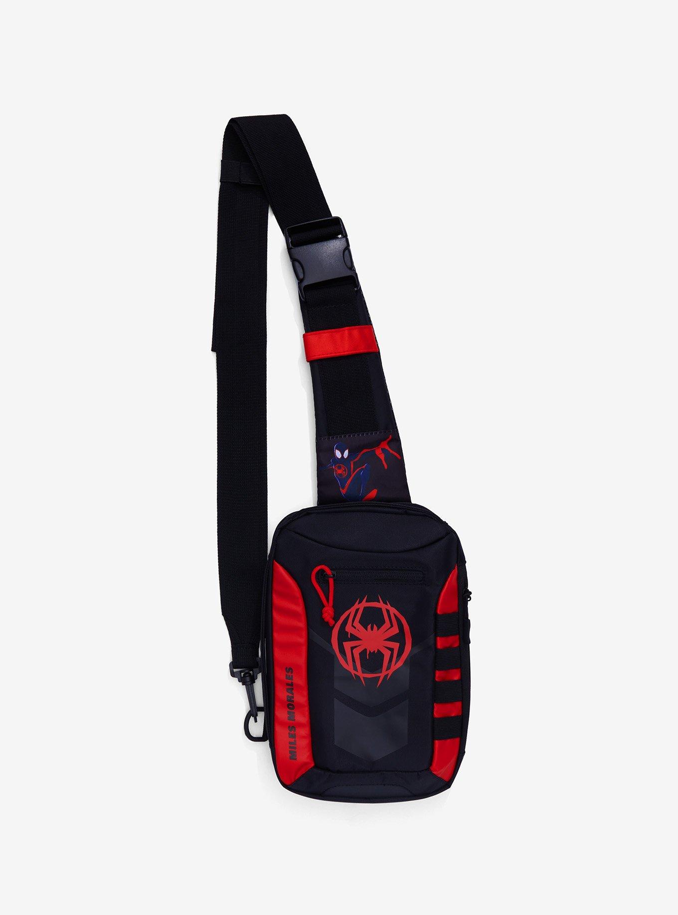 Marvel Spider-Man: Across The Spider-Verse Miles Sling Bag | Hot Topic