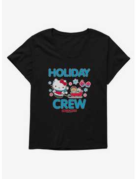 Hello Kitty Holiday Crew Sled Womens T-Shirt Plus Size, , hi-res