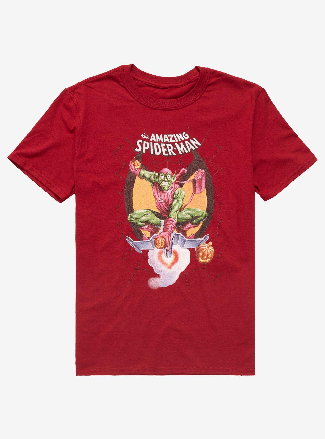 Marvel The Amazing Spider-Man Green Goblin Comic Book T-Shirt, MULTI, hi-res
