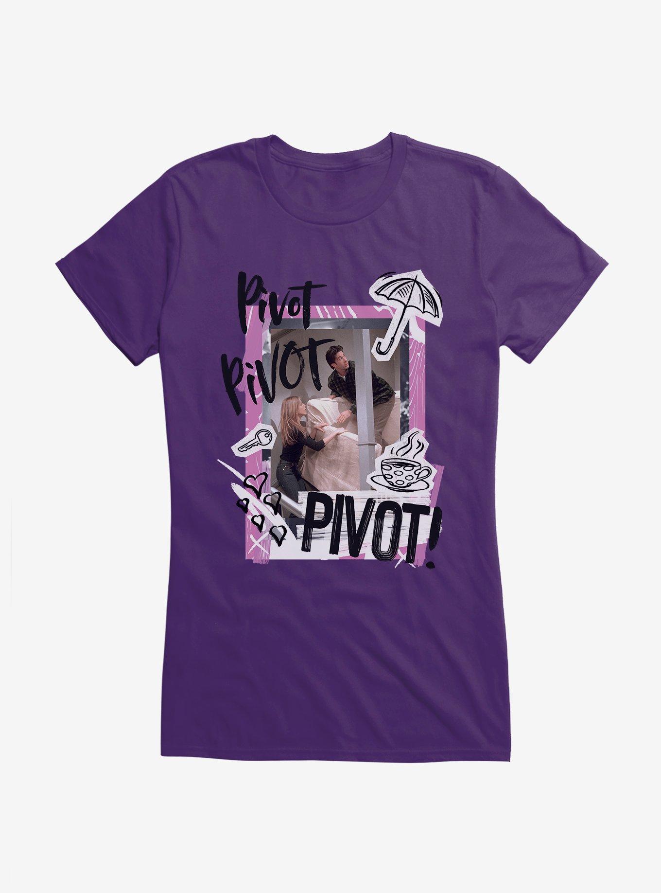 Friends Ross Rachel Pivot Girls T-Shirt