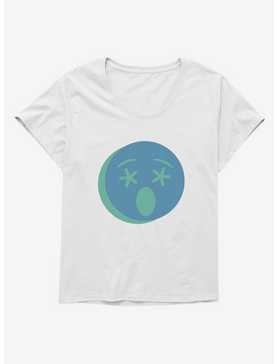Emoji Blue X Eyed Emoji Girls T-Shirt Plus Size, , hi-res