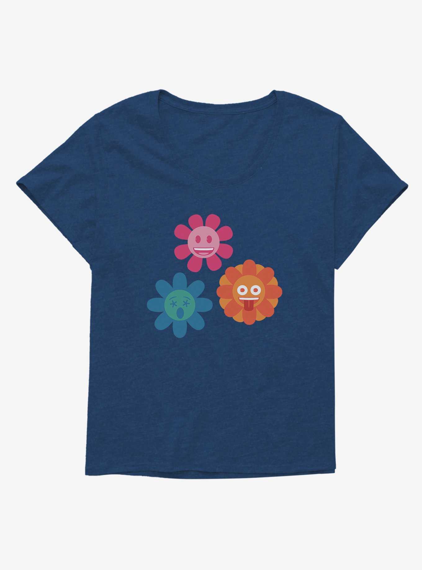 Emoji Trio Emoji Girls T-Shirt Plus Size, , hi-res