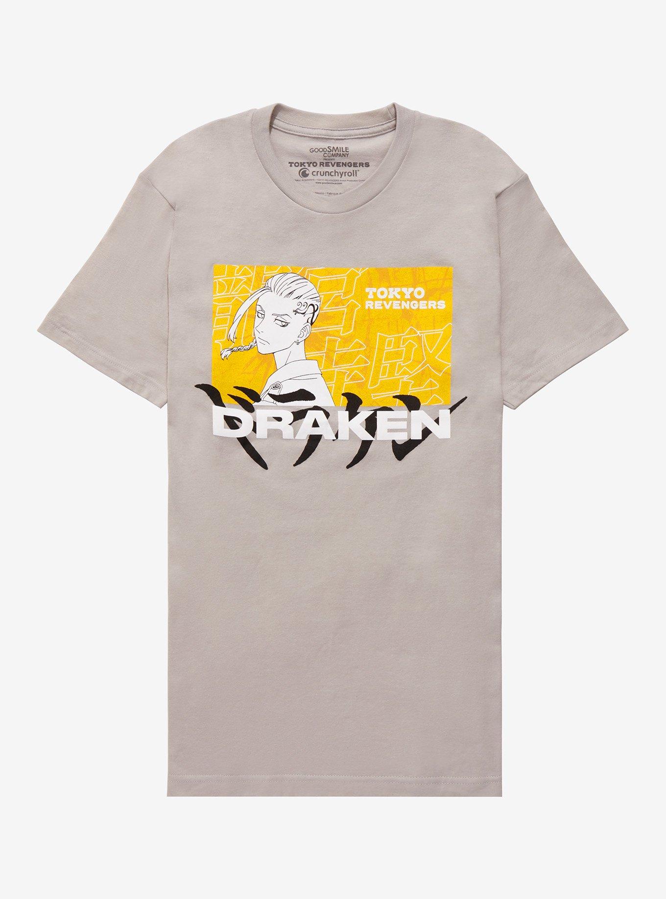 Tokyo Revengers Draken Profile T-Shirt, MULTI, hi-res