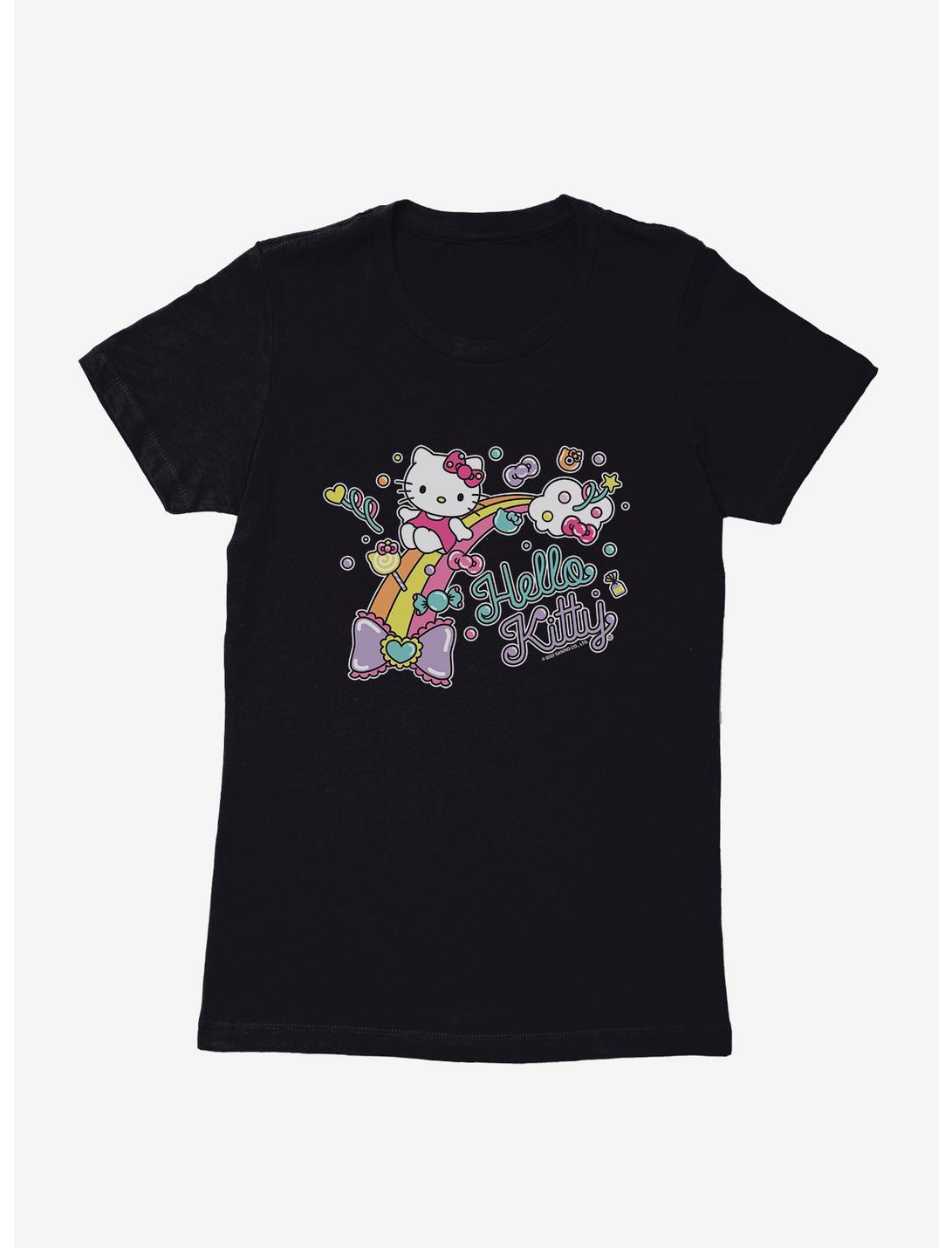 Hello Kitty Sugar Rush Candy Rainbow Womens T-Shirt, , hi-res