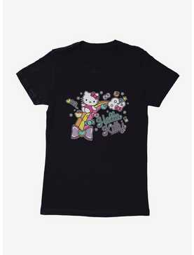 Hello Kitty Sugar Rush Candy Rainbow Womens T-Shirt, , hi-res