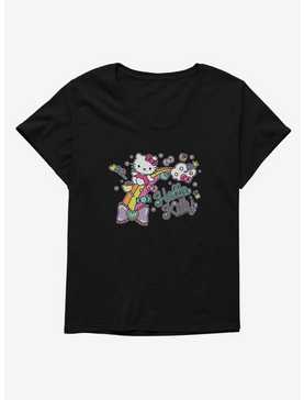 Hello Kitty Sugar Rush Candy Rainbow Womens T-Shirt Plus Size, , hi-res