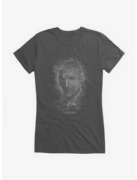 Supernatural Dean Squiggle Sketch Girl's T-Shirt, , hi-res