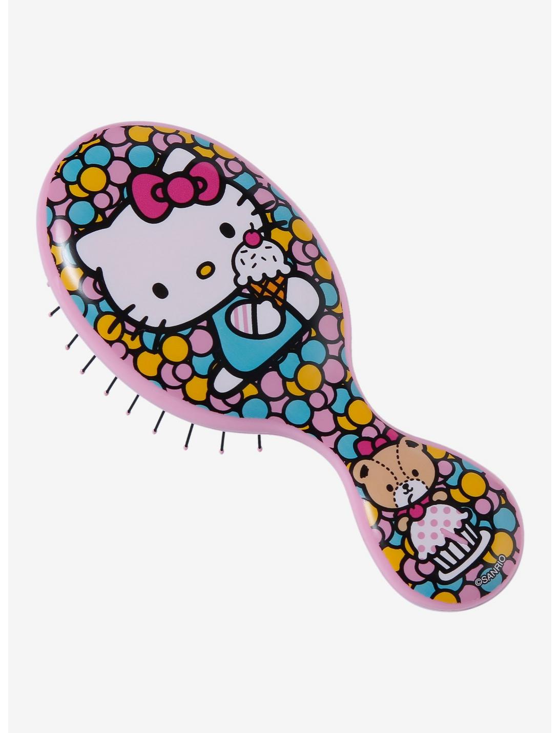 Hello Kitty Ice Cream Mini Detangler Wet Brush, , hi-res