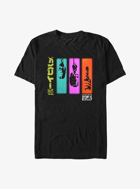 【最安値】COWBOY BEBOP × GEEKSRULE T-SHIRT XL COWBOY BEBOP: THE MOVIE × GEEKS RULE 15 SILKSCREEN PRINTING