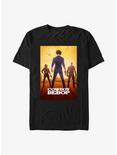 Cowboy Bebop Trio Poster T-Shirt, BLACK, hi-res