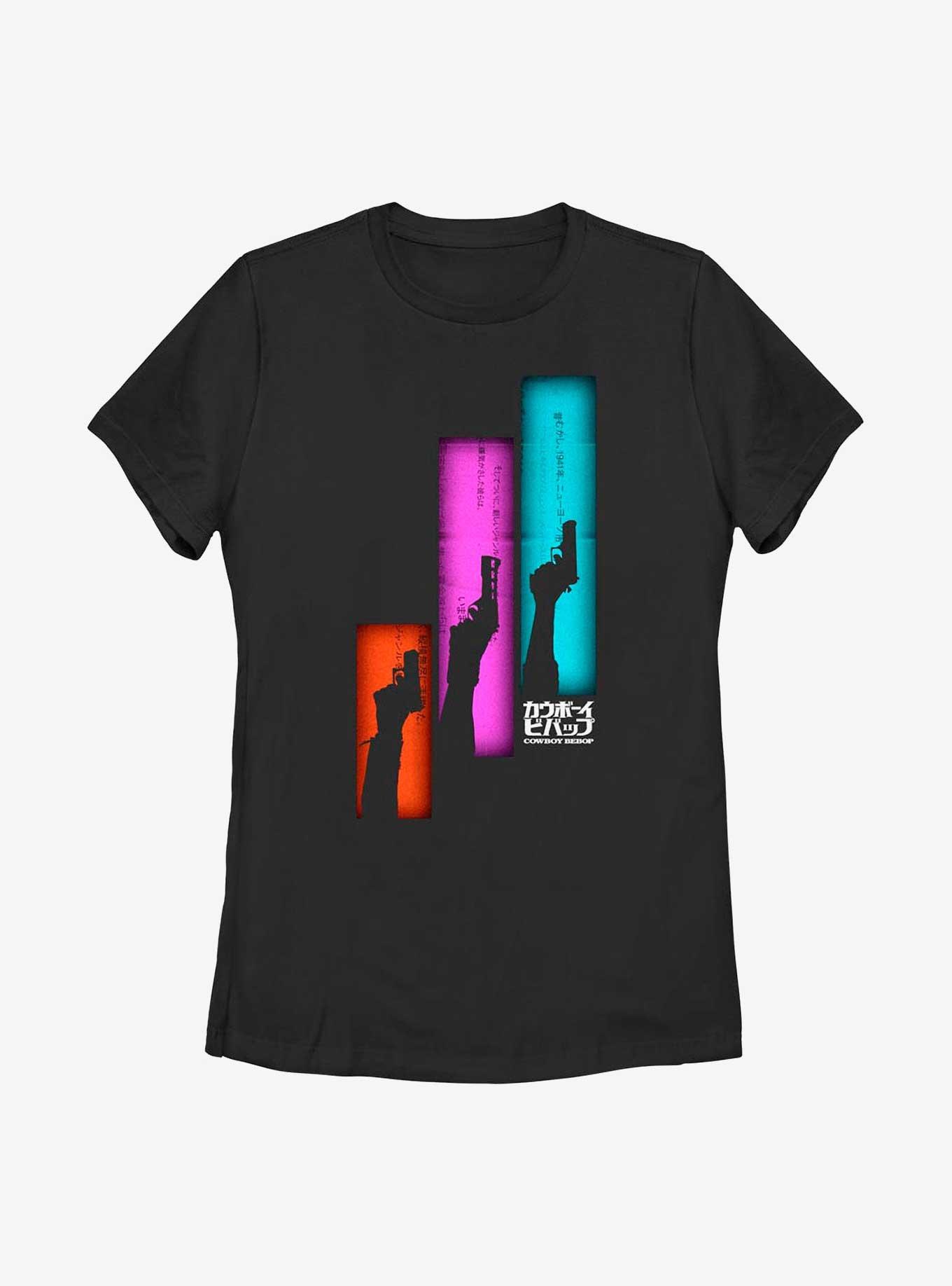 Cowboy Bebop Gun Panels Womens T-Shirt, , hi-res