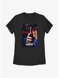 Cowboy Bebop Spike Bang Poster Womens T-Shirt, BLACK, hi-res