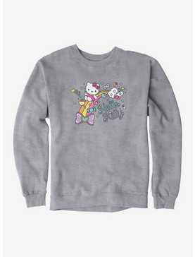Hello Kitty Sugar Rush Candy Rainbow Sweatshirt, , hi-res