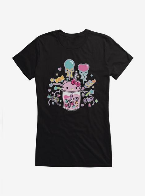 Hello Kitty Sugar Rush Candy Boba Girls T-Shirt | Hot Topic