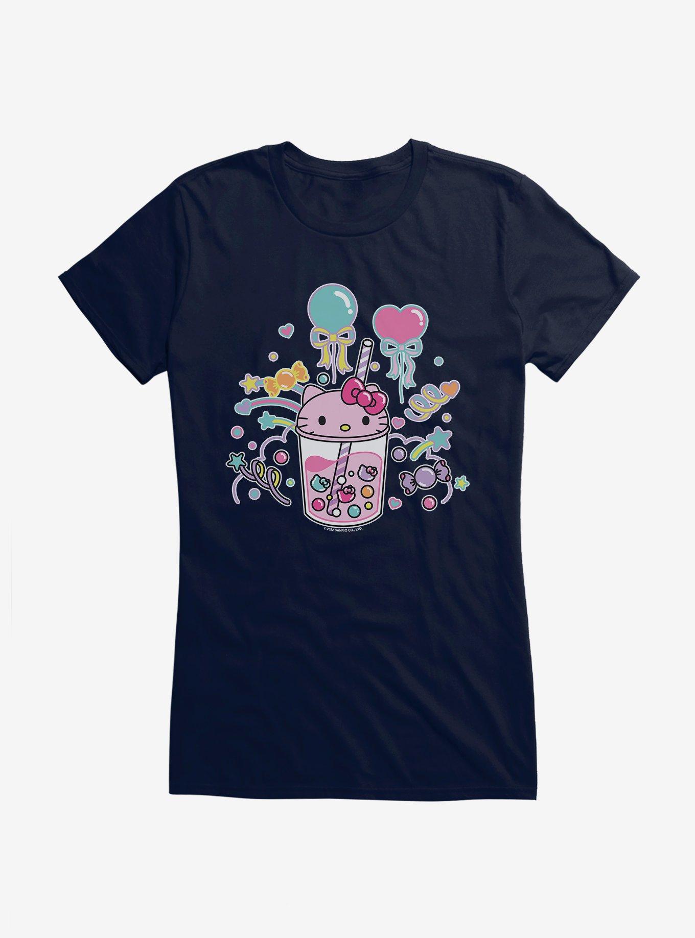 Hello Kitty Sugar Rush Candy Boba Girls T-Shirt
