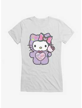Hello Kitty Sugar Rush Fuzzy Lollipop Girls T-Shirt, , hi-res