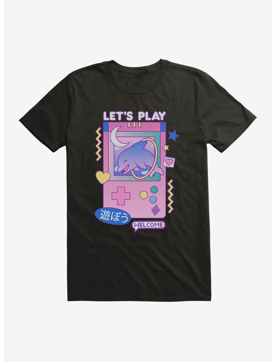 Vaporwave Let's Play Videogames T-Shirt, , hi-res