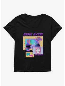 Vaporwave Game Over CD Womens T-Shirt Plus Size, , hi-res