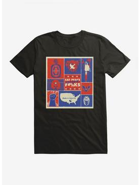 DC Comics Peacemaker Symbols T-Shirt, , hi-res