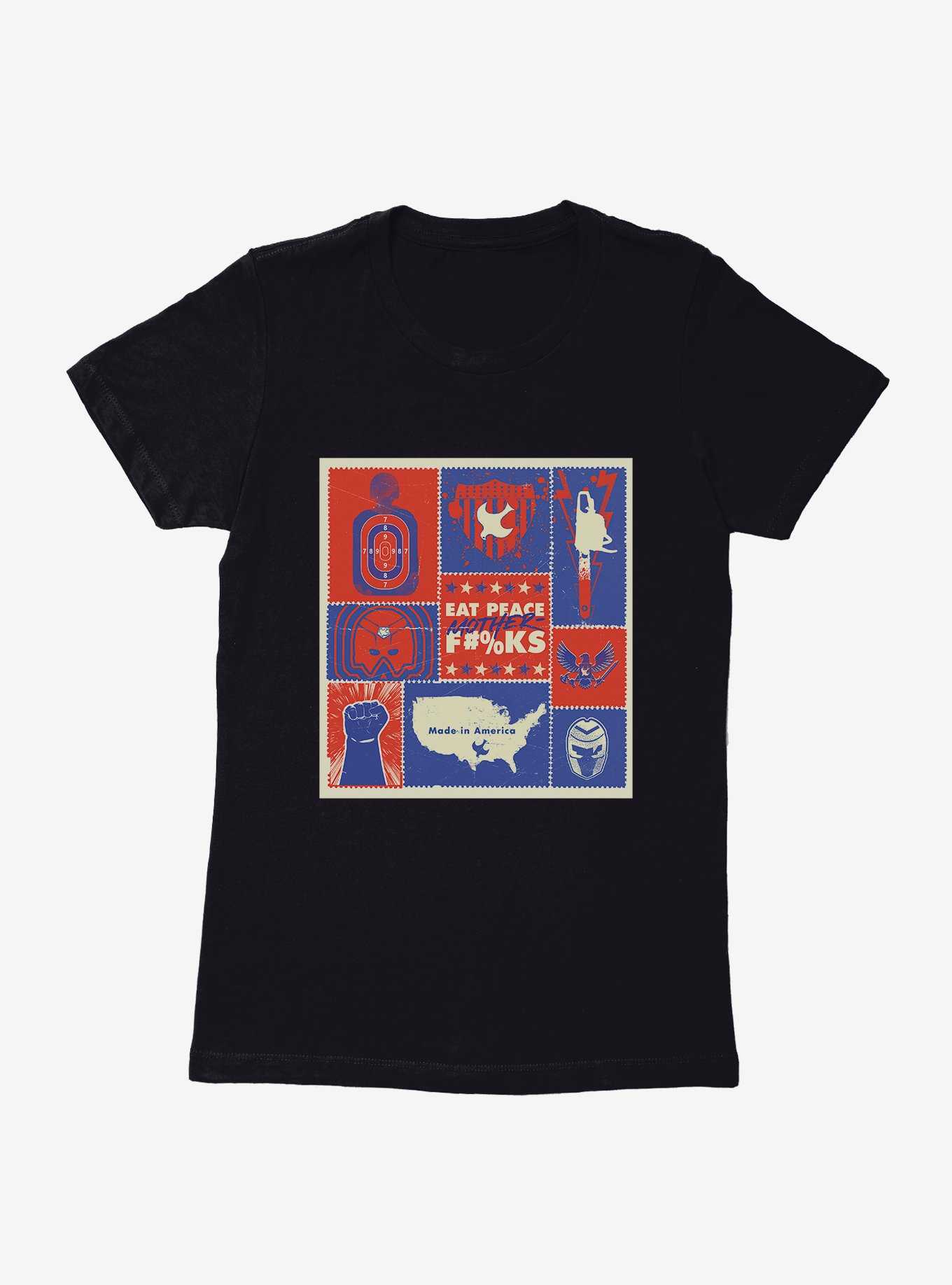 DC Comics Peacemaker Symbols Womens T-Shirt, , hi-res